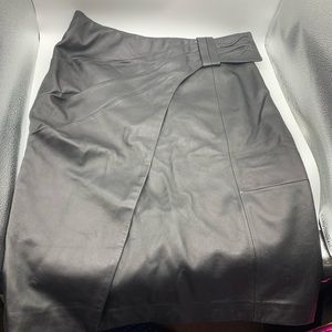 Black Leather Skirt Antonio Melani